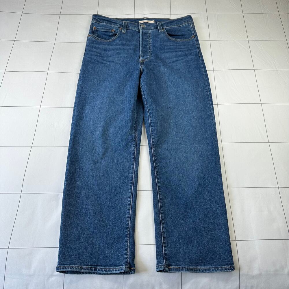 Levi's Blue Straight Leg Women's Jeans